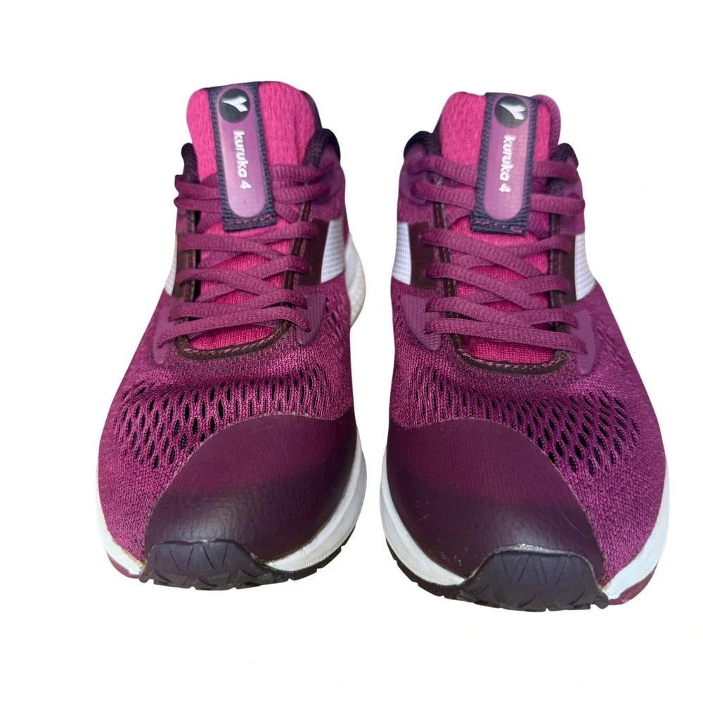 Diadora Kuruka 4 Womens Running Shoes Plum Magenta White Sneakers 101.174884‎ 8